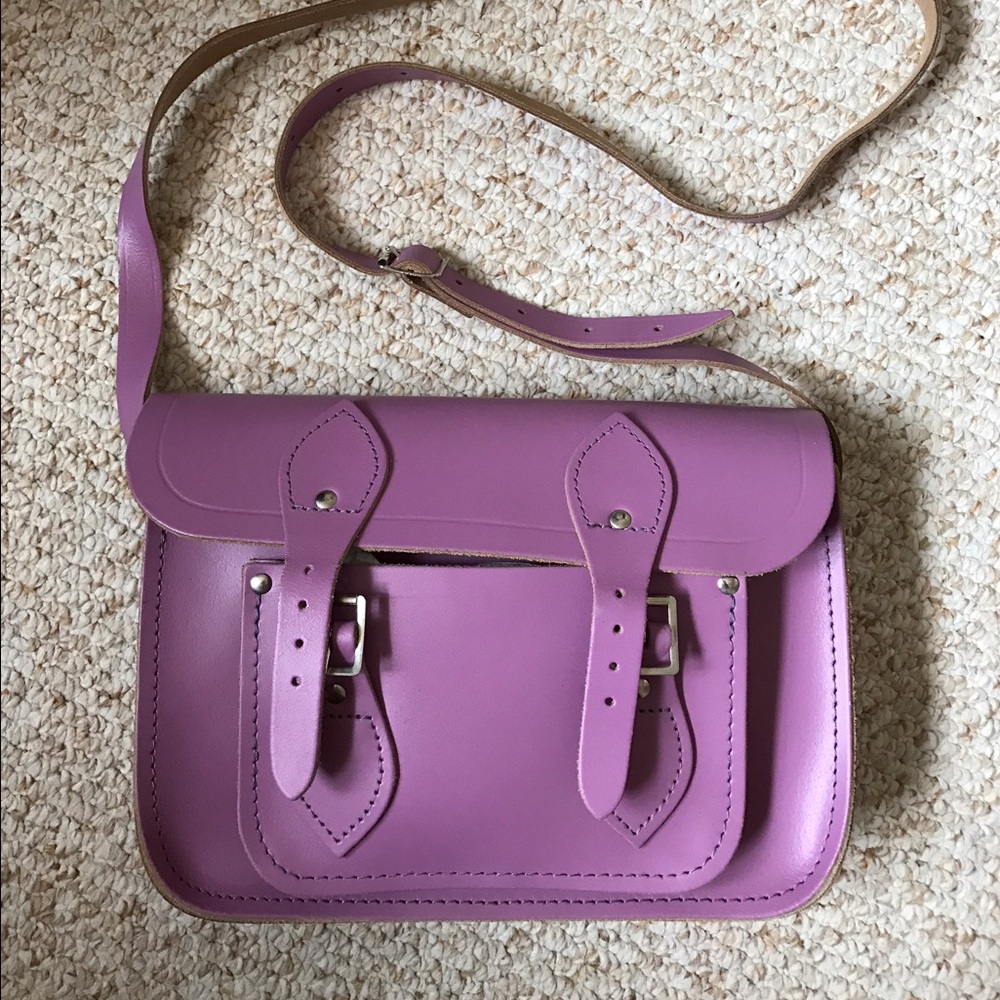The whole new 11 inch Cambridge Satchel lavender